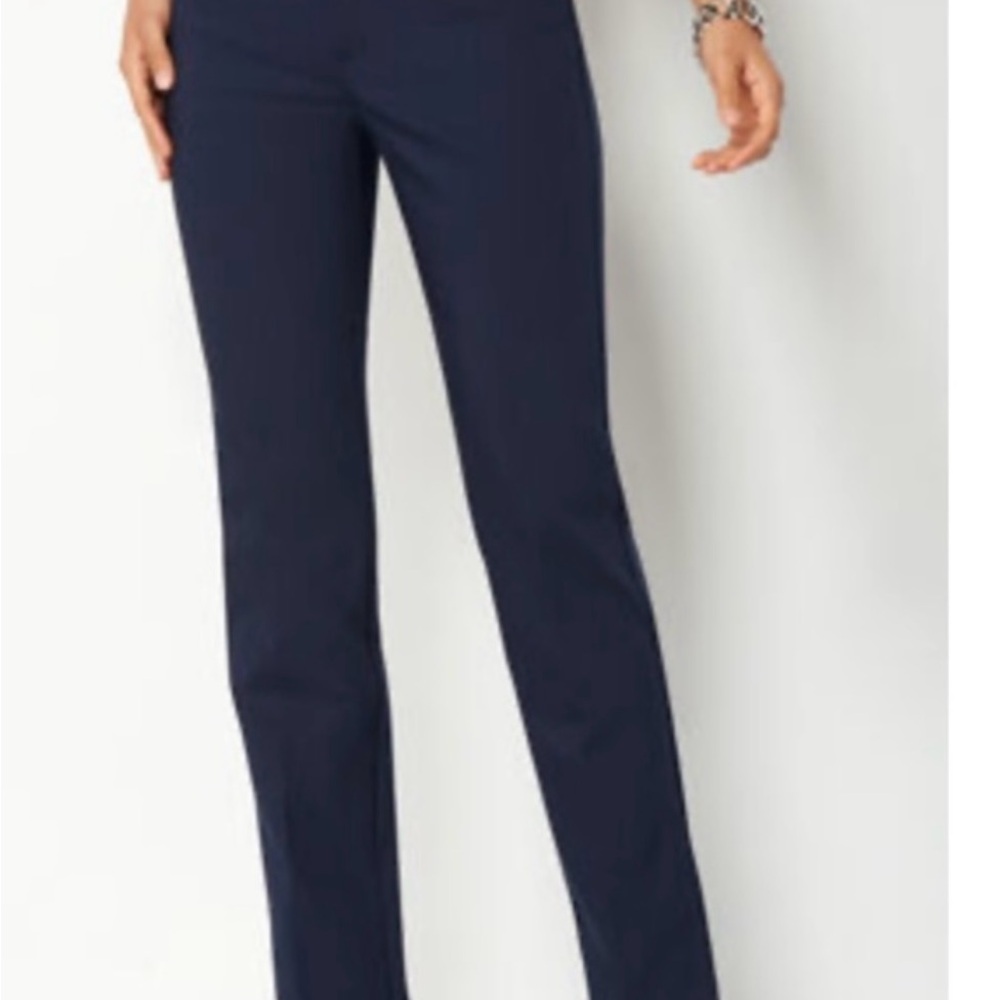 Christopher & Banks Navy Straight Leg Pants